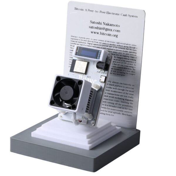 New Gamma 601 Asic SHA-256 Chip 1.2TH/S Home Office 2.4G WiFi Solo Machine With 18W Power Supply
