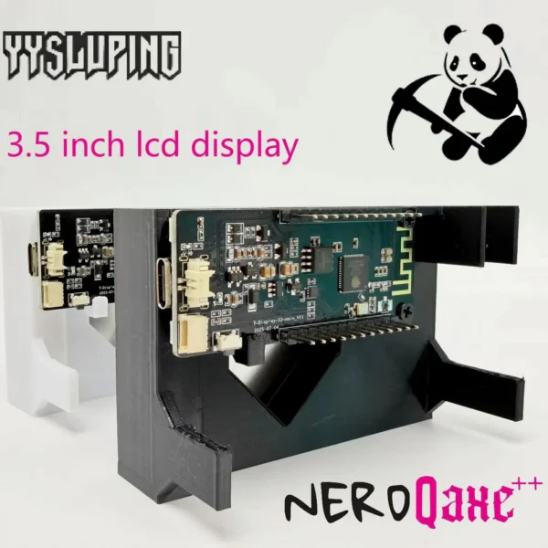 The replacement big screen of nerdqaxe++ 3.5inch