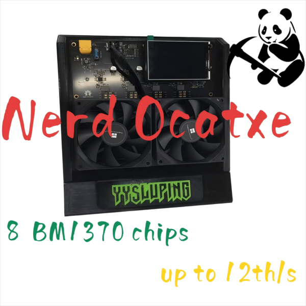 Wholesale NerdOCTaxe 9.6-10TH/s Home Low Noise SOLO Machine with 165W Power Supply 12V