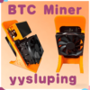 NerdQaxe++ Rev 6.1 6TH/s 120W Bitcoin Miner – High Efficiency,Dual Fan Design SHA-256 BTC Mining Machine for Home & Solo Mining