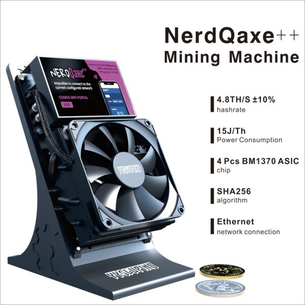 2_6bcc4102-f612-4fa2-b589-5fdd941c2482 NerdQAXE++4.8TH/s 90W Asic Server BM1370 Home SOLO 12V 10A 50/60Hz