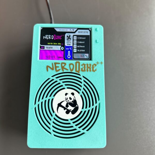 NerdQaxe++  4.8TH/s Microcomputer data processing server with Power Supply