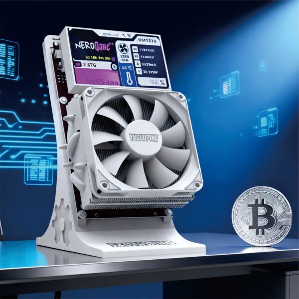 37 NerdQAXE++4.8TH/s 90W Asic Server BM1370 Home SOLO 12V 10A 50/60Hz