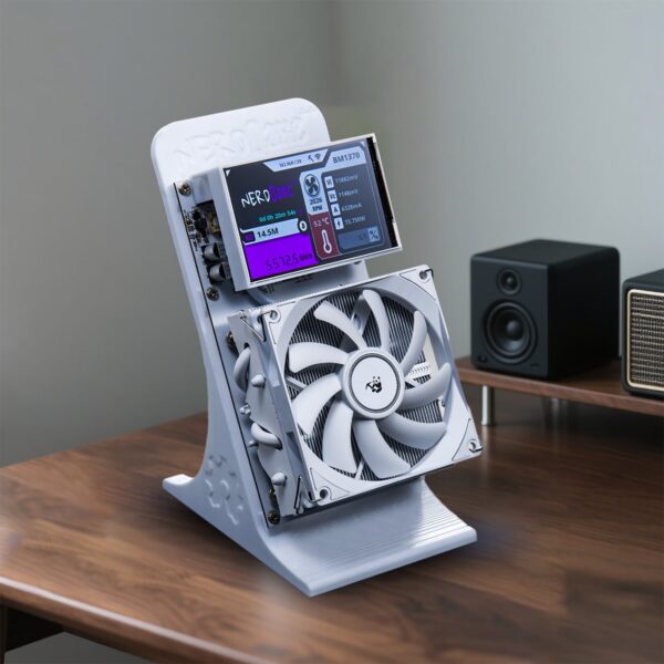 3a62355e4ee2fffad28b7f5f3a41bcc1 NerdQAXE++4.8TH/s 90W Asic Server BM1370 Home SOLO 12V 10A 50/60Hz