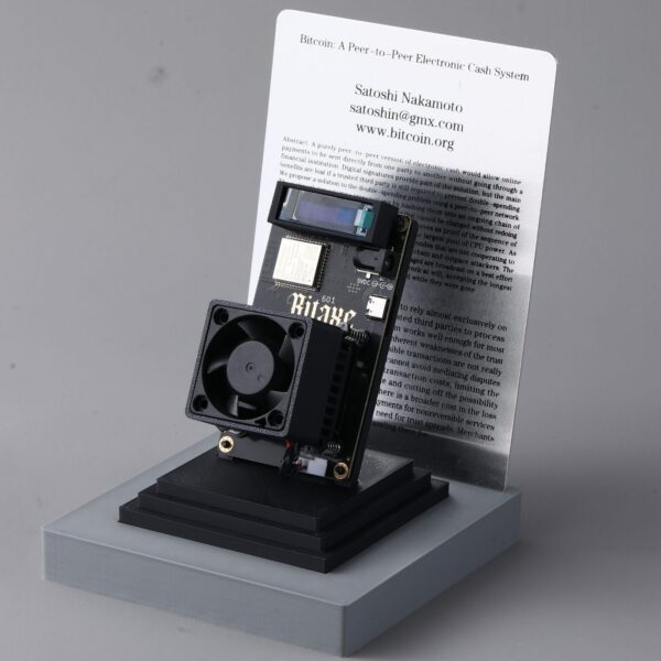 New Gamma 601 Asic SHA-256 Chip 1.2TH/S Home Office 2.4G WiFi Solo Machine With 18W Power Supply