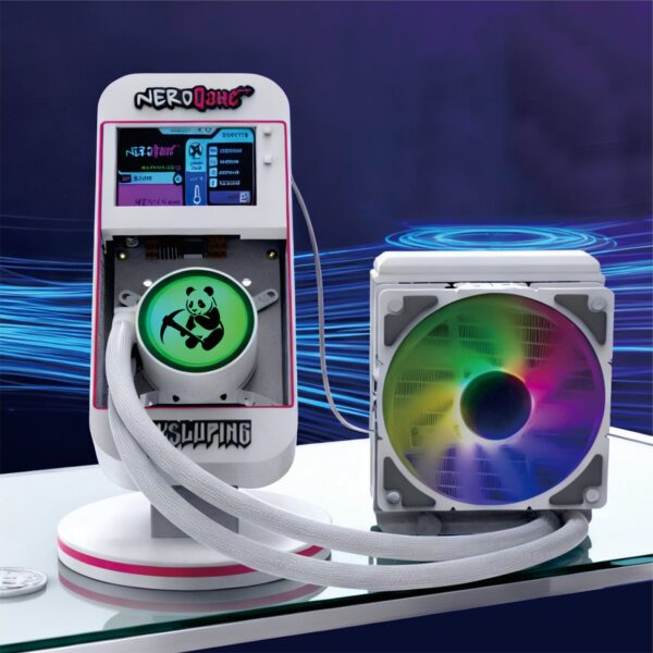 NerdQAXE++4.8TH/s  4xBM1370 Chip Machine SHA-256 Algorithm 150w Asic Power Supply