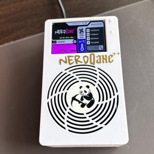 NerdQaxe++  4.8TH/s Microcomputer data processing server with Power Supply