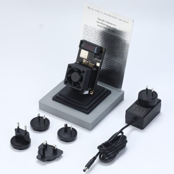 New Gamma 601 Asic SHA-256 Chip 1.2TH/S Home Office 2.4G WiFi Solo Machine With 18W Power Supply