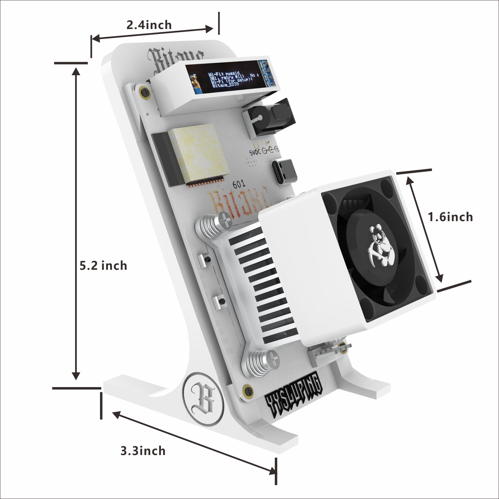 New Gamma 601  1.2TH/S Home Office 2.4G WiFi Solo Machine With 18W Power Supply - Image 6