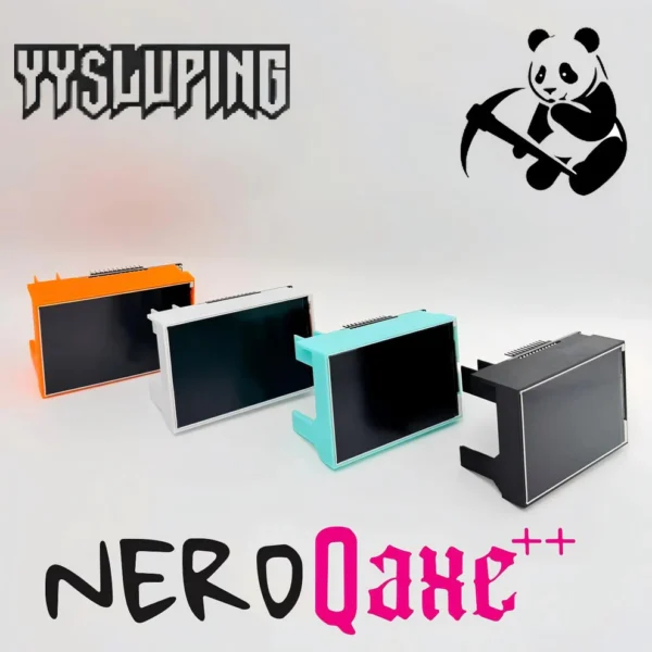 The replacement big screen of nerdqaxe++ 3.5inch