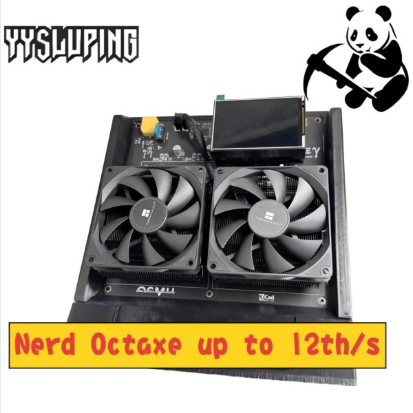 Wholesale NerdOCTaxe 9.6-10TH/s Home Low Noise SOLO Machine with 165W Power Supply 12V