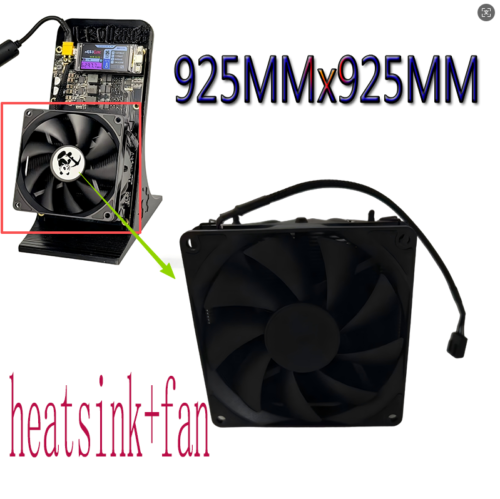 Air Cooling Fan Nerd++ NerdOCTAXE Professional Miner Cooling System Replacement - Prevent Overheating & Stabilize Hashrate