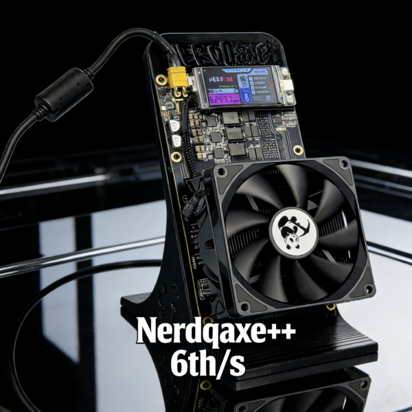 mmexport1771217315622 NerdQaxe++rev 6.1 6TH/s Microcomputer data processing server with Power Supply