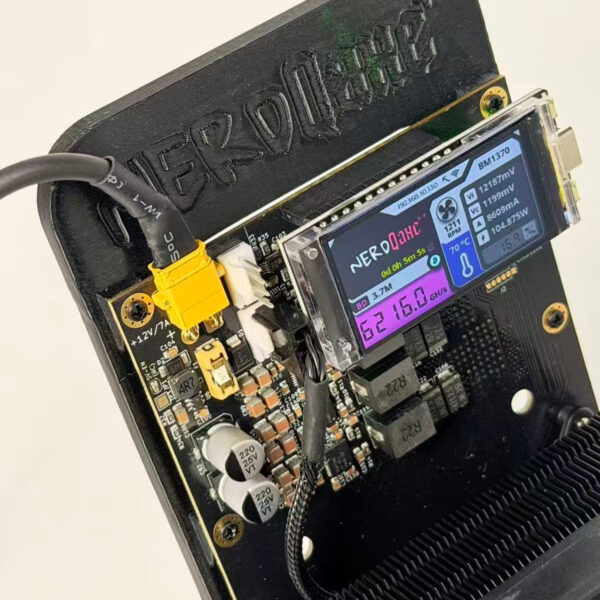 mmexport1771217394185 NerdQaxe++rev 6.1 6TH/s Microcomputer data processing server with Power Supply