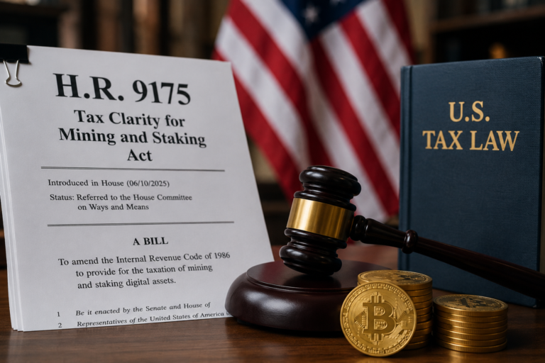 U.S. Mining Tax Bill Brings Miner Cash Flow Into the Open